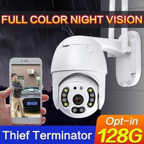 DC12V 1080P CCTV Camera Security Wireless PTZ Tracking P2P Full Color Camera