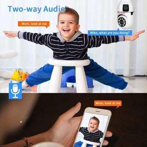 Indoor smart home WiFi 360 degree wireless IR security CCTV bulb camera E27 bulb camera