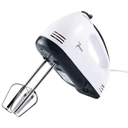 Electric 7Speed Hand Mixer - White