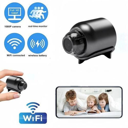 Hd 1080p Mini Camera Wireless Wifi Baby Indoor Safety Security Surveillance Night Vision Camera Ip Camera Recorder