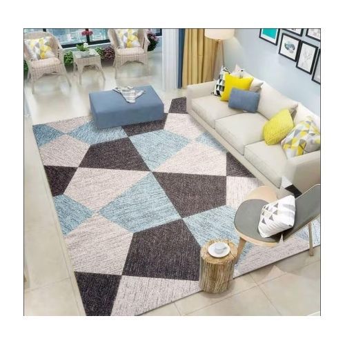 Nordic Geometric Washable Floor Mats For Living Room And Bedroom - 140*200CM