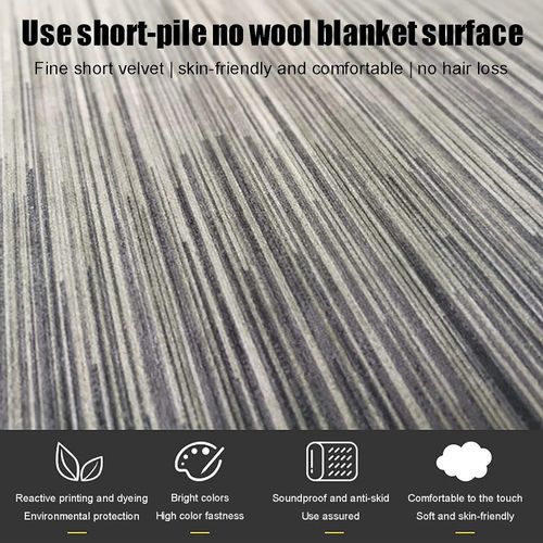 Nordic Geometric Washable Floor Mats For Living Room And Bedroom - 140*200CM