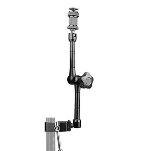 Magic Arm With Super Clamp 11 inch Articulating Friction Crab Clamp With 14 inch And 38 inch Thread For Dslr Camera Rig, Monitor,Led Lights And Flash Light