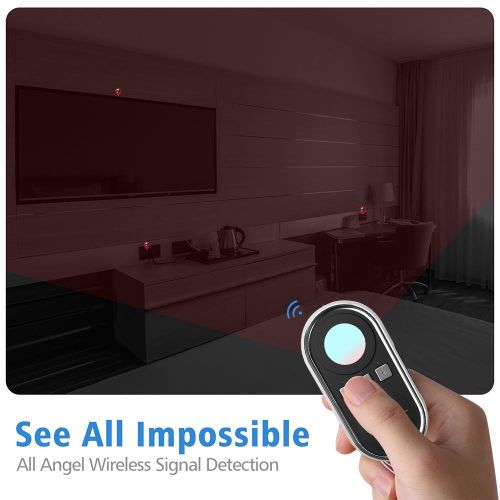 Portable Hidden Camera Detector Wireless Signal Scanner Hotel Anti-spy Prevent Monitoring Mini Finder NO5119