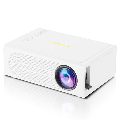 Portable Mini LED Projector, Supporting 1080P High-definition Video, And Supporting Wireless Connection On Mobile Phones-Black