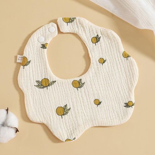 Baby Bib Newborn Bib Bandana Drool Bibs Gauze Bib Pure Organic Cotton  Printed Soft Absorbent 360 Rotating Degree Infant Saliva Pocket Breathable Super Absorbent