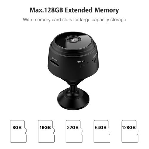 1080P WiFi Mini Camera Video Cam Camcorder 150° Wide Angle