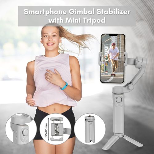 Foldable Gimbal Stabilizer For Smartphone 3-Axis Anti-Shake