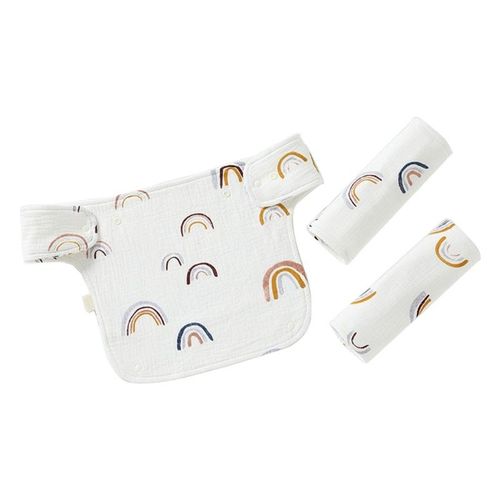 Nana Baby Waist Stool Drool Bib SoftCotton Teething Pad Newborn Infants Saliva Towel Multifunction Baby Carrier Baby Str