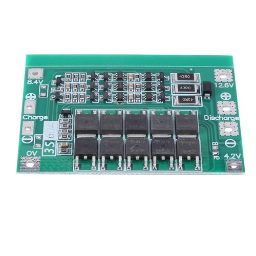 3S 60A Bms Board Lithium Li-Ion 18650 Battery Protection Board With Balance For Drill Motor 11.1V 12.6V 18650 Lipo Cell Module