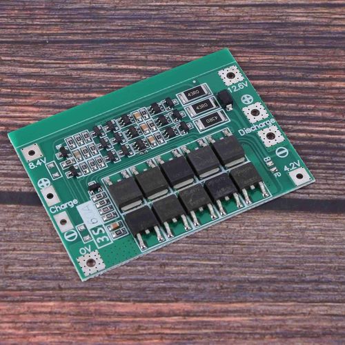 3S 60A Bms Board Lithium Li-Ion 18650 Battery Protection Board With Balance For Drill Motor 11.1V 12.6V 18650 Lipo Cell Module