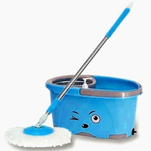 Magic Floor Cleaning Spin Mopper - Blue,red,green