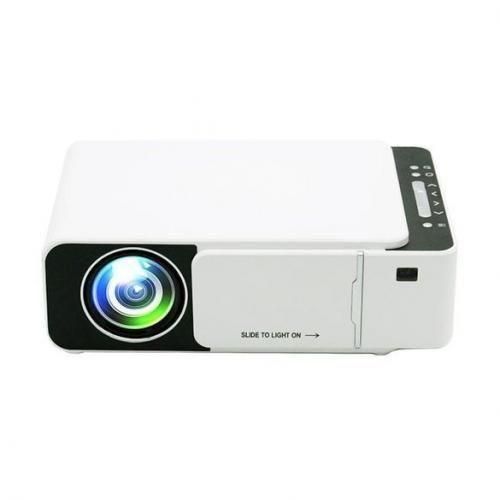 Portable Home LED Cinema Theatre FHD Wi-Fi Projector Machine - White