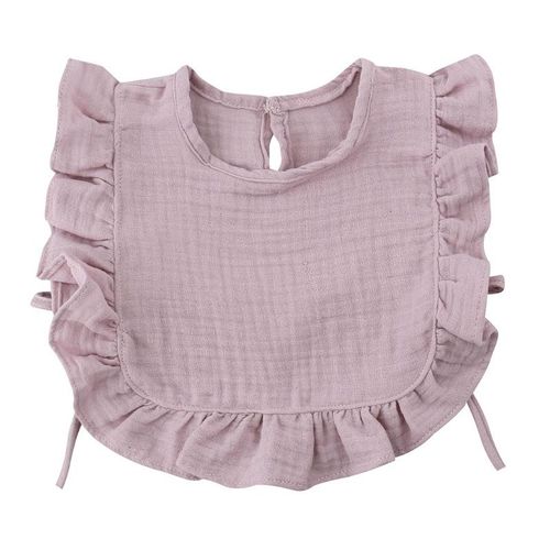 SOME Baby Feeding Drool Bib Infants Lace Saliva Towel Soft Cotton Burp Cloth for Newborn Toddler