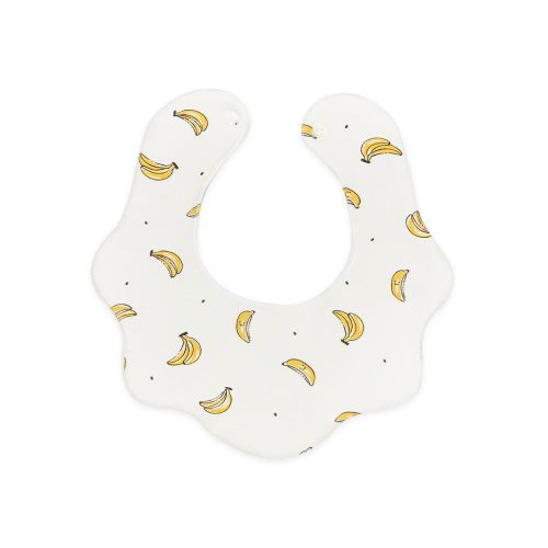 5+1 EVENT AVAUMA Baby Girl Boy Unisex Fabric Drooling Feeding Bibs Saliva Towel Banana 3 Color