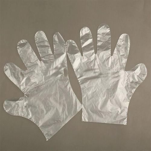 100 Pcs Disposable Plastic Hand Gloves