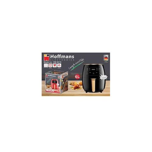 Hoffmans 6 liters LCD touch Air fryer - Black