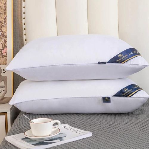 Cozy Bed  Pillows (2 Pieces) High Quality Cotton Big Pillows White