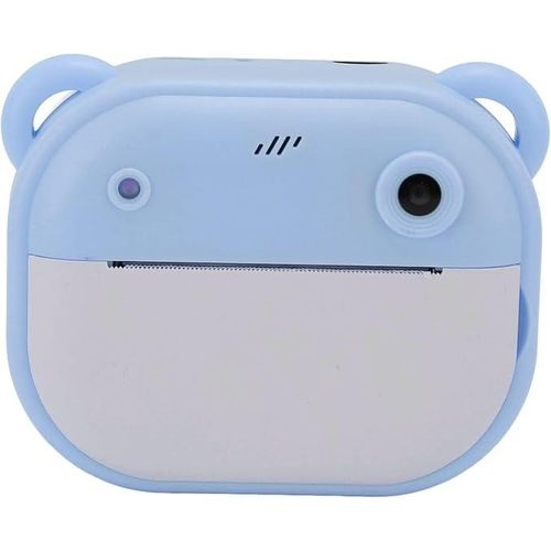 Real Images Instant Camera, Multifunctional Childrens Camera, 2 Inch HD Screen, Front and Rear Dual Lens Colors Vary-Multicolours