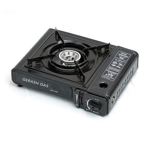 Original Portable Gas Cooker / Stove Single With A Can - Black