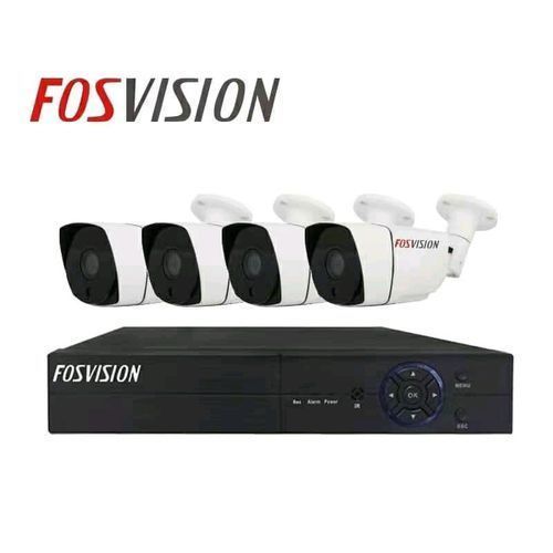 Plus 8 CCTV Cameras Full Kit, 8  Pack 1TB HDD - White