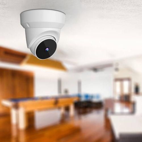Wireless WiFi Hidden Spy Camera HD Security IP Cameras Video Recorder - WHITE