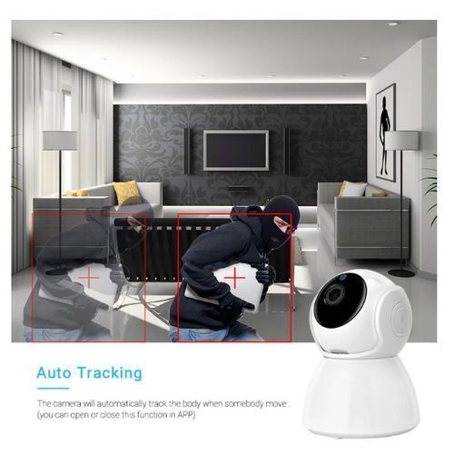 1080P Mini Wifi IP Camera Nightvision Pan/Tilt Baby Monitor
