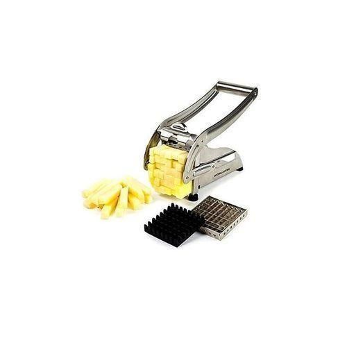 Pixel 6 Ltr/ 6l / 6 liters Commercial Deep Fryer + Potato Chipper - Silver