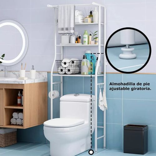 Miscellaneous Bathroom Cabinet Organizer - White