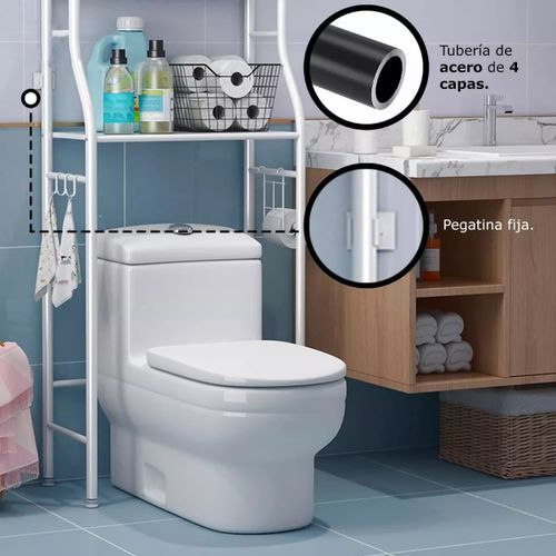 Miscellaneous Bathroom Cabinet Organizer - White