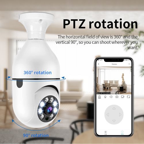 HD 1080P WIFI Rotating Surveillance Camera