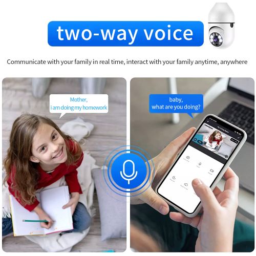 HD 1080P WIFI Rotating Surveillance Camera