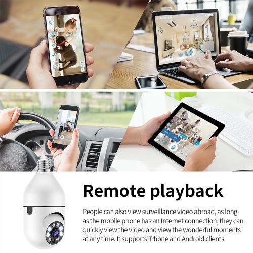 HD 1080P WIFI Rotating Surveillance Camera