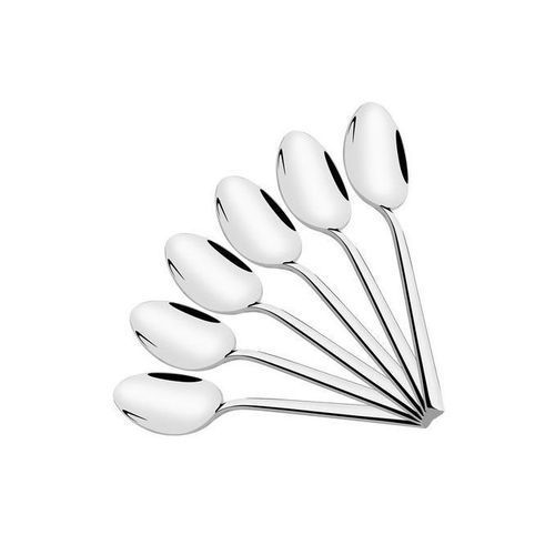 Set Of 6 Silver Table Spoons
