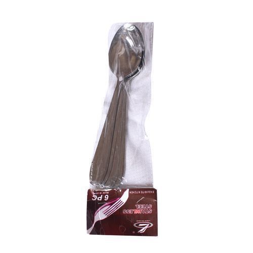 Set Of 6 Silver Table Spoons
