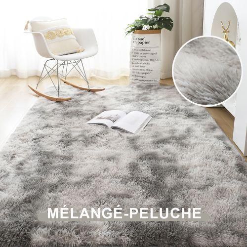 Home Decor Rug Fluffy Thickened Soft Gray - 120X160cm