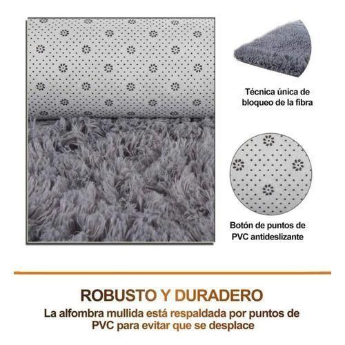 Home Decor Rug Fluffy Thickened Soft Gray - 120X160cm