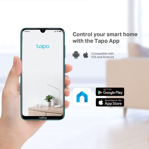 Tapo Pan/Tilt Security Camera for Baby Monitor, Pet Camera w/ Motion Detection, 1080P, 2-Way Audio, Night Vision, Cloud & SD Card Storage, Works with Alexa & Google Home