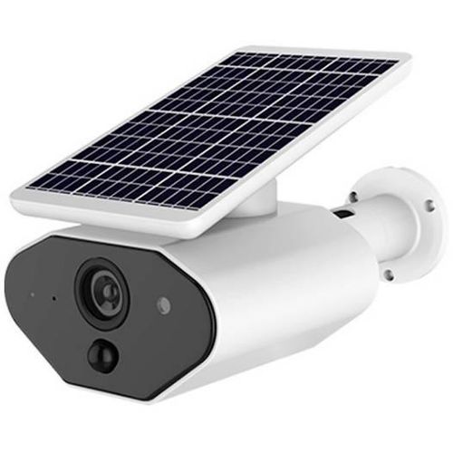Unihoms Solio Cam Solar Battery Camera 1080 Full HD Wifi Camera-White