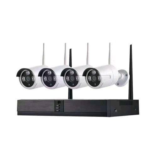 Fosvision Plus 4 Wireless CCTV Cameras Full Wifi Kit, 5G ,4 Pack 1TB HDD - White