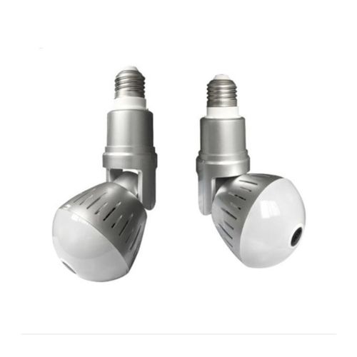 Wifi  Camera Bulb Lamp Wireless 1080P Full HD 360 Degrees - White
