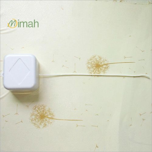 Mimah New Pull String Cord Music Box White Baby Bed Bell Kids Toy Random Songs, NEW
