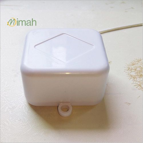Mimah New Pull String Cord Music Box White Baby Bed Bell Kids Toy Random Songs, NEW