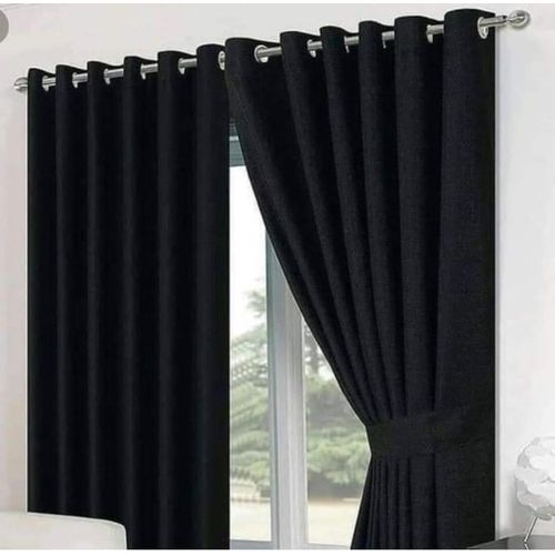 Curtain Piece 2 By 2.6 Meters  - Black