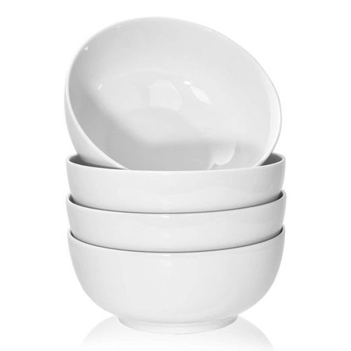 6 Pieces Soup Bowls - White