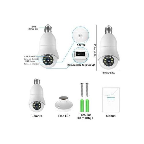 360º Wifi Outdoor/Indoor Security Camera 1080P Surveillance CCTV Camera