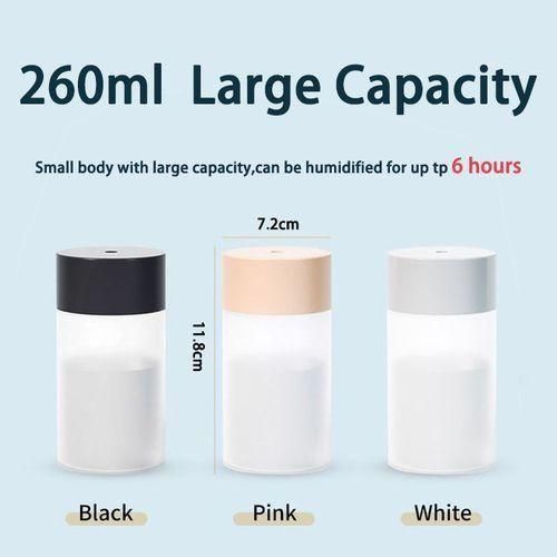 3PCS Humidifier Desktop Fragrance Spray - White+Pink+Black