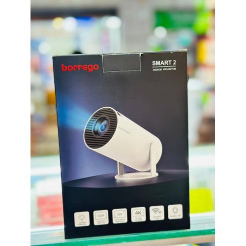 Borrego Smart2 Wifi +android Projector - White