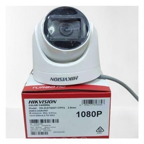 Hikvision  Dome Cctv Security Camera 1080p 2MP- White