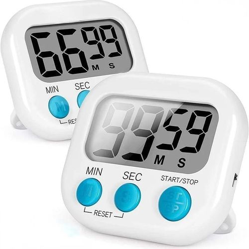 Kitchen Timer LCD Digital Countdown Alarm Clock
